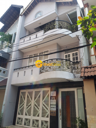 Bán nhà giá rẻ, trệt, 2 lầu, diện tích 6x17,5m, hướng nam, khu dân cư tân quy đông, phường tân phong