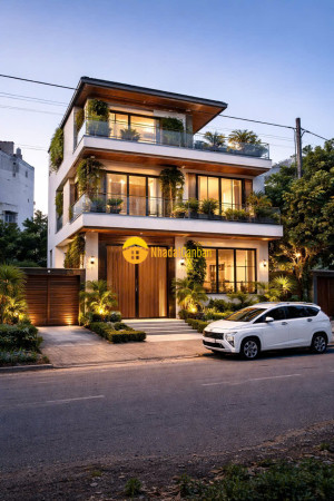 Bán đất ngang 7m tặng nhà thô 3 tầng kdc thới an q12 mailisa 140m2 đường 8m chỉ 9 tỷ