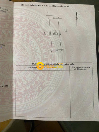 Bán nhà phố nhật tảo, phú thượng dt 165m mt 6.8 hậu 6.84 khổ đất cực đẹp đường ô tô thông ciputra