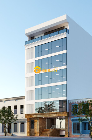 Bán tòa nhà văn phòng 8 tầng mặt phố quang trung hà đông dt 216m2 mt 9m. giá 145 tỷ